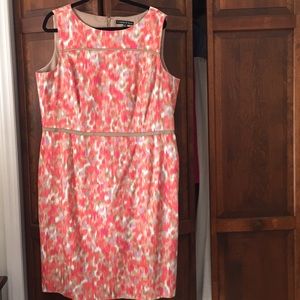 Dillard’s Preston & York Watercolor dress.